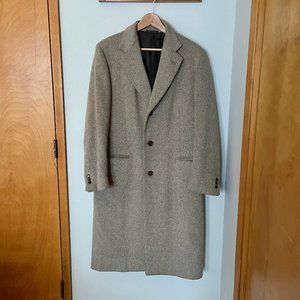 Pal Zileri Long Mens Wool & Alpaca Coat